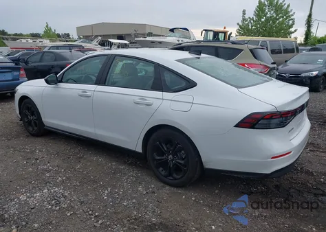 2025 Honda Accord Se from USA, damaged, VIN 1HGCY1F42SA012946